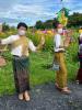 เข้าร่วมงานประเพณีตักบาตรข้าวต้มลูกโยน...